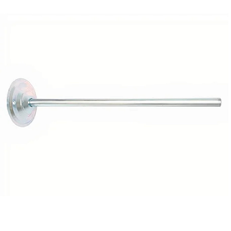 BRACO PARA TEMPO GALVANIZADO RETO 30 CM