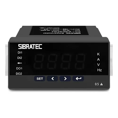 Amperímetro Digital HL-S96X48-0A 220V (Alarme) - SIBRATEC