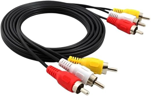 CABO 3+3 RCA 2MT OURO