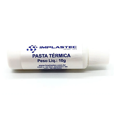 PASTA TERMICA BISNAGA 10 GRAMAS