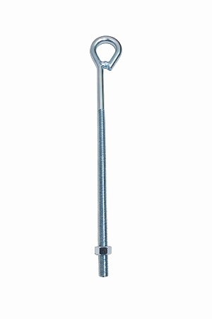 PARAFUSO OLHAL 1/2X9,84"250MM C/ PORCA ZINCADO