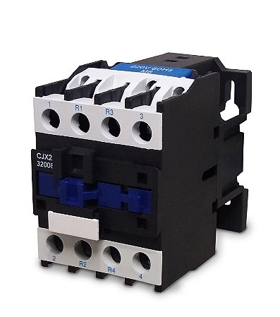 CONTATOR CJX2-32008 32A TETRAPOLAR 2NA+2NF 220V 60HZ
