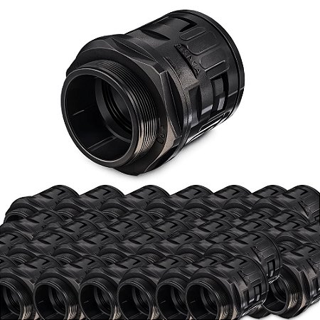 KIT 50 PRENSA CABO ROSCA PG11 15,8MM
