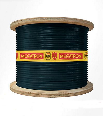 10 METROS CABO LAN REDE CAT5E DUPLA BLINDAGEM DVBL