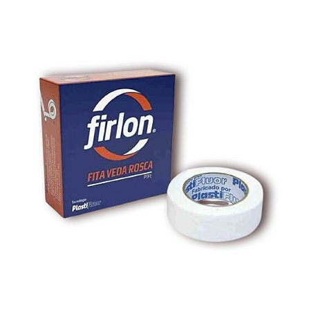 FITA VEDA ROSCA 18MMX50M FIRLON PLASTIFLUOR 101266
