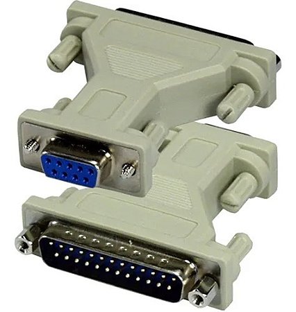 ADAPTADOR SERIAL FORTREK DB9 M X DB25 M