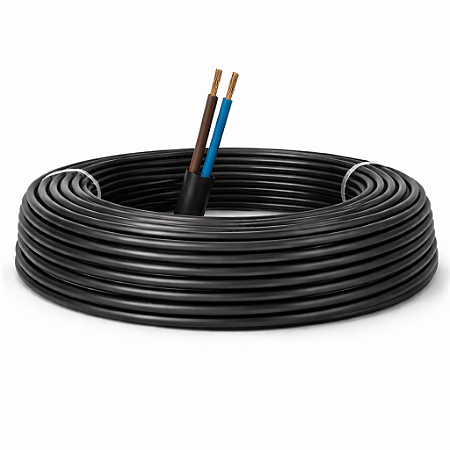 KIT 20MT CABO PP FLEX 2 X 1,00 MM