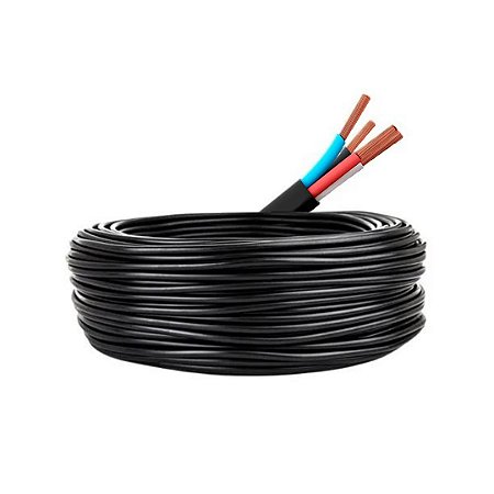 KIT 20 METROS CABO PP FLEX 4 X 6.00 MM