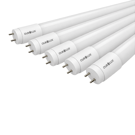 KIT 05 LAMPADA SUPERLED LED TUBOLAR T5 9W 60CM 4000K BRANCO NEUTRO OUROLUX