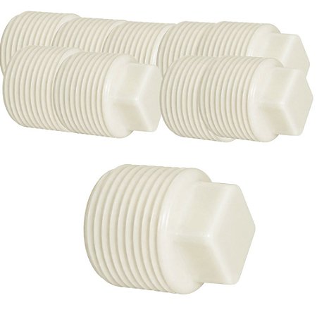 KIT 10 PLUG ROSCA  3/4" PLASTUBOS 96134 TAMPAO