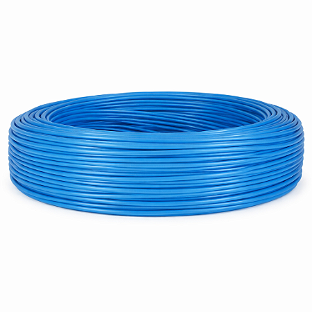 KIT 10 METROS CABO FLEXIVEL 16,00 MM AZUL