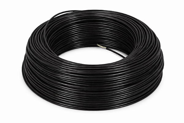 KIT 25MT CABO FIO TIAFLEX CABINHO 0,14MM 26 PRETO