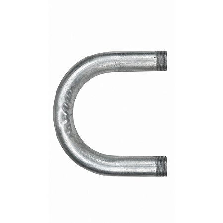 CURVA ELETRODUTO GALVANIZADA 180 1.1/4 POLEGADAS