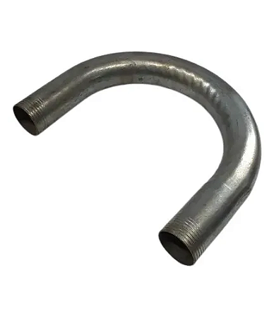 CURVA ELETRODUTO GALVANIZADO 180" 1 POLEGADA