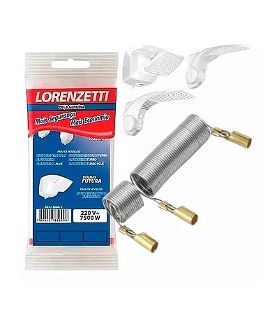 RESISTENCIA LORENZETTI DUO SHOWER GERAL/FUTURA 220V 7500W REF 3060-C