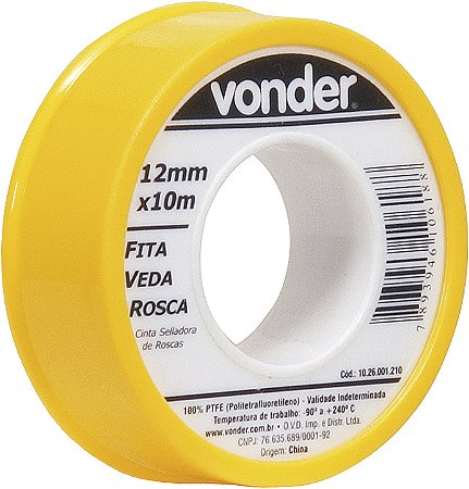 FITA VEDA ROSCA 12MMX10M VONDER