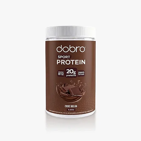 Sport Protein sabor Croc Belga 450g - Proteína Vegetal