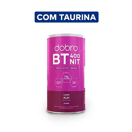 BT 400 Nitrato sabor Açaí 450g - DOBRO