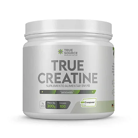 True Creatine Monohydrate Creapure 300 g - CREATINA CREAPURE MONOHIDRATADA MICRONIZADATRUE SOURCE