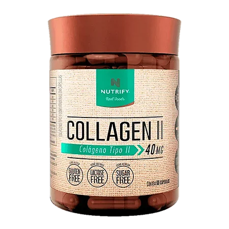 Colágeno Tipo 2. Collagen II - Nutrify 60 cápsulas