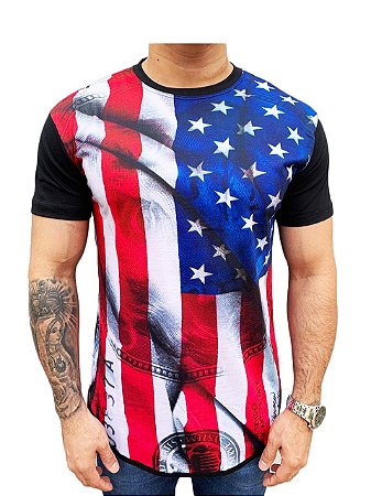 Camiseta longline para estampar Clearance