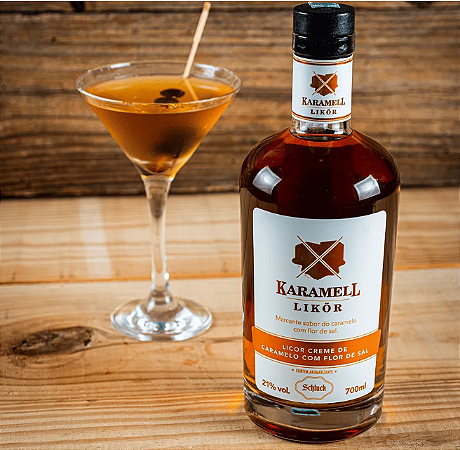 LICOR CREME DE CARAMELO COM FLOR DE SAL