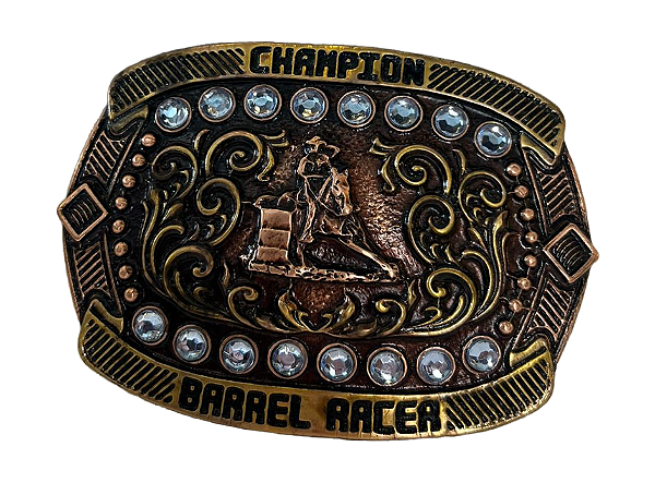 Fivela Master Chanpion Barrel Racer