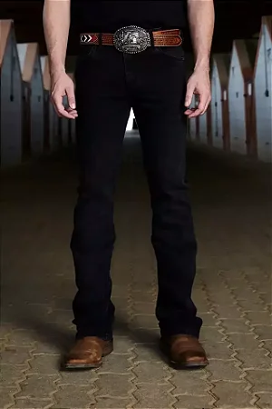 Calça Self Masculina CS501 Slim Boot Black
