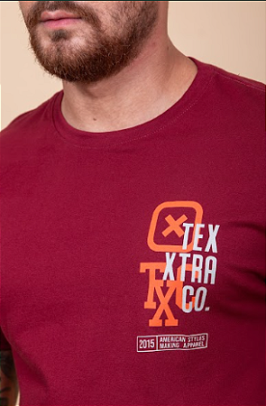 Camiseta TXC Masculino Basico Laranja