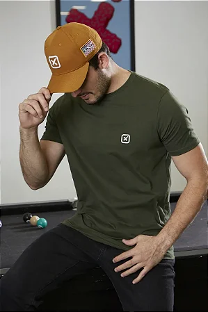 Camiseta TXC Masculino Basico Verde Militar