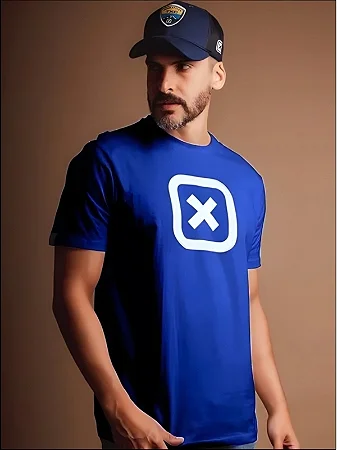 Camiseta TXC Masculino Estampa Azul Ref 19742