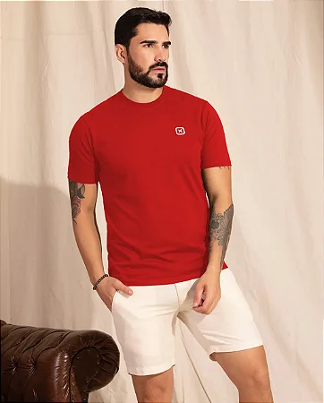 Camiseta TXC Masculino Basico Laranja Ref 191380