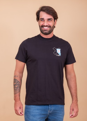 Camiseta TXC Masculino Estampa Preto Ref 192185