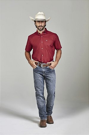 Camisa All Hunter Lisa Vermelha  2196