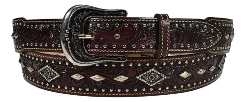 Cinto Paul Western Masculino Marrom 337