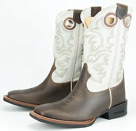 Bota Austin Marrom/Branca