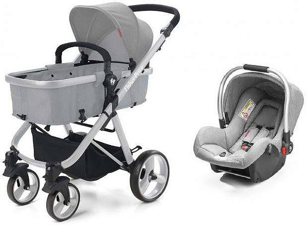 Carrinho bebe cinza Clearance