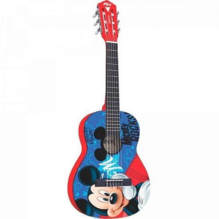 Violão PHX Infantil Disney Mickey Rocks VID-MR1