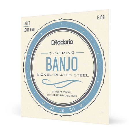 Encord Banjo 5C .009 D Addario Nickel-Plated Steel EJ60