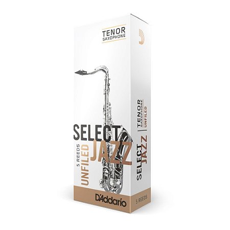 Palheta Sax Tenor 2H (Caixa C/ 5) D Addario Select Jazz