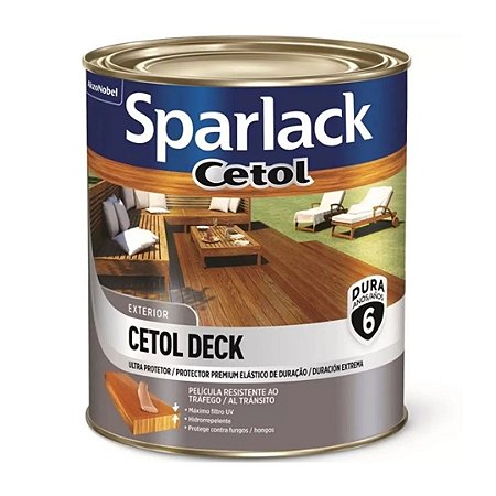 Verniz Cetol Deck Semi Brilho 0,9l Natural Sparlack