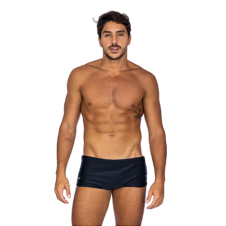 Sunga Boxer Futevôlei Masculina Preta