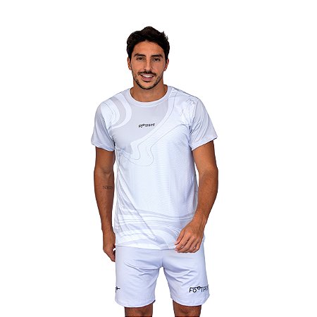 Camiseta Masculina Life Is Better Geométrico Gelo