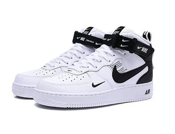 air force branco botinha