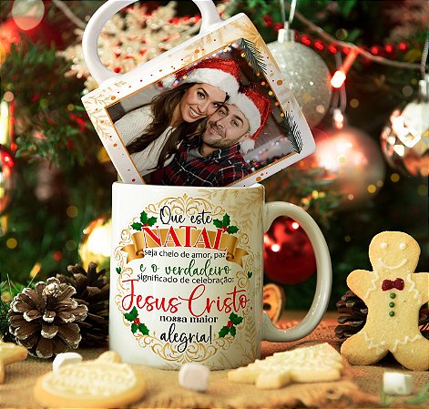 Caneca Porcelana Personalizada - Coleção Natal 2025 - P1 (04)