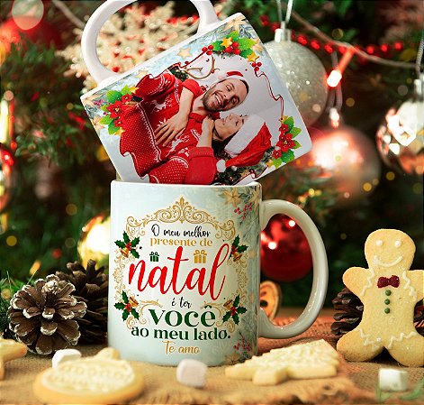 Caneca Porcelana Personalizada - Coleção Natal 2025 - P1 (02)