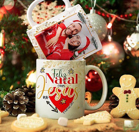 Caneca Porcelana Personalizada - Coleção Natal 2025 - P1 (03)