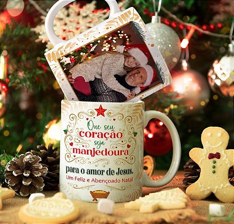 Caneca Porcelana Personalizada - Coleção Natal 2025 - P1 (07)