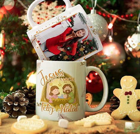 Caneca Porcelana Personalizada - Coleção Natal 2025 - P1 (08)