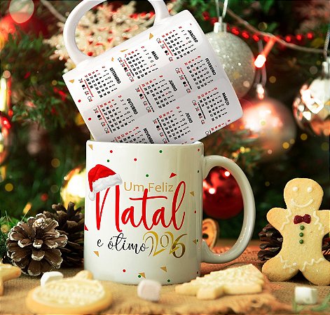 Caneca Porcelana Personalizada - Coleção Natal 2025 - P1 (13)